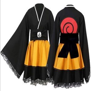Naruto cosplay Kimono Women Dress
